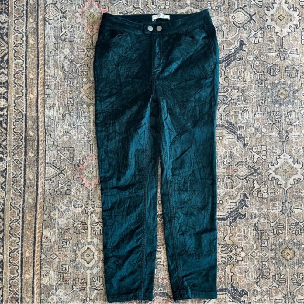 Free people velvet dress pants
